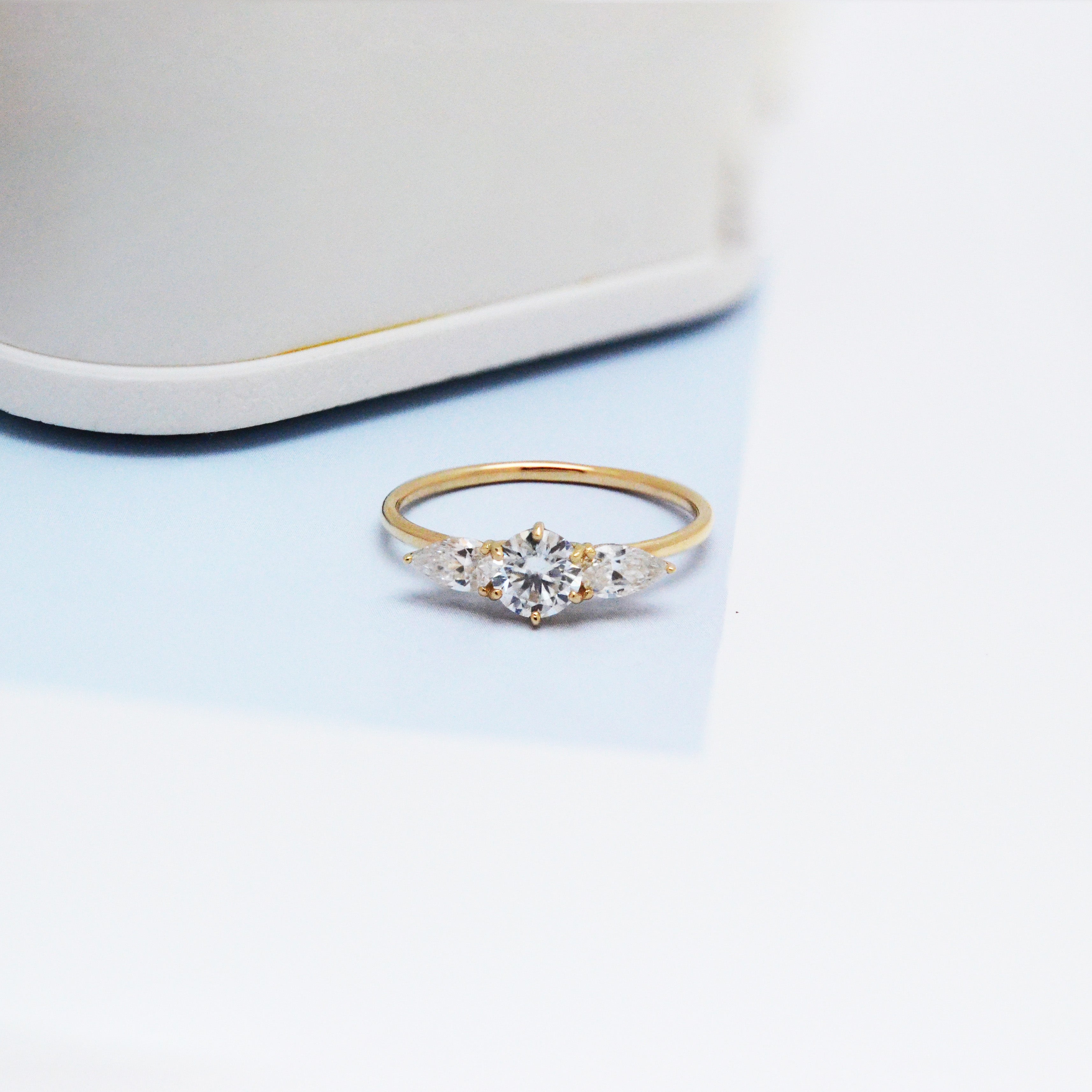 moissanite ring