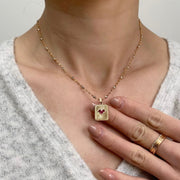 Celeste Bicolour Beaded Necklace