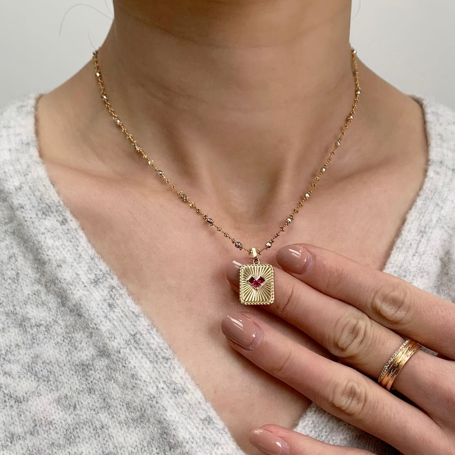 Celeste Bicolour Beaded Necklace