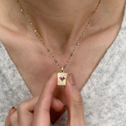 Celeste Bicolour Beaded Necklace