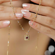 Celeste Bicolour Beaded Necklace
