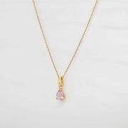 Blush Morganite Pendant