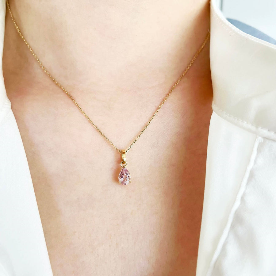 Blush Morganite Pendant