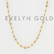 Celeste Bicolour Beaded Necklace