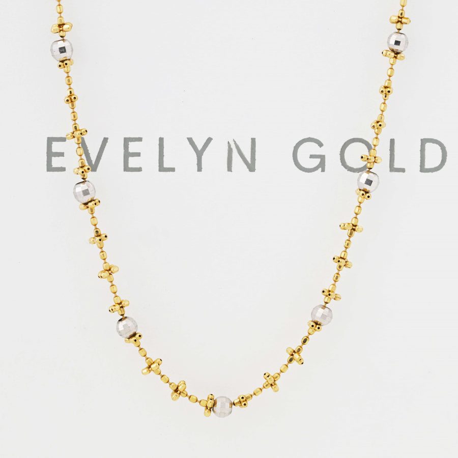 Celeste Bicolour Beaded Necklace