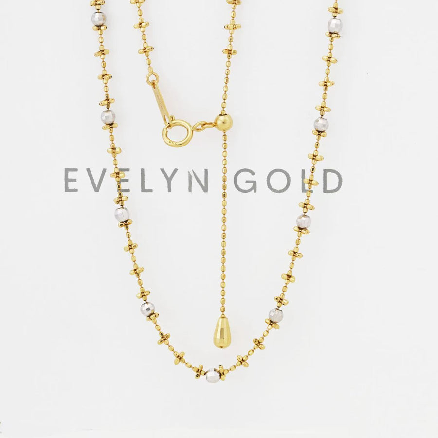 Celeste Bicolour Beaded Necklace