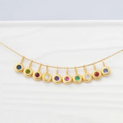 Signature Pebble Birthstone Pendant