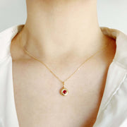 Signature Pebble Birthstone Pendant