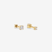 14k Two-in-One Lab Diamond Piercing Earring
