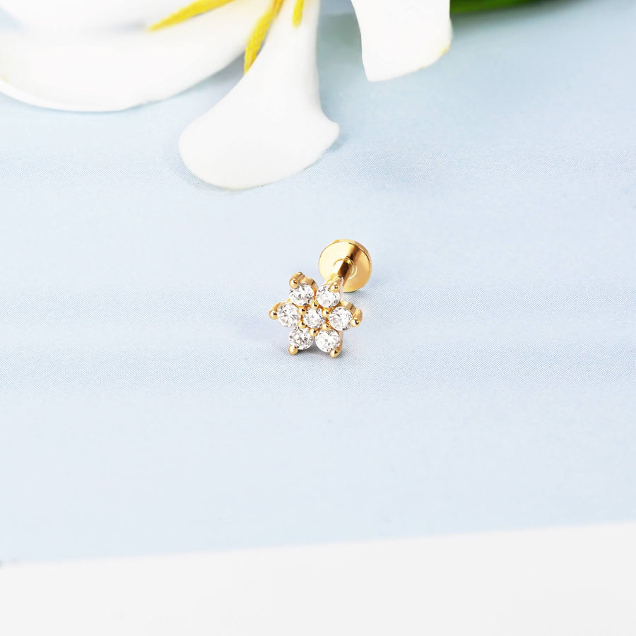 Jewels Prime 5.00 Ct Round Cut FL/D Diamond Stud Earrings, 14k White Gold 8mm Screw Back Jewels Prime 5.00 Ct Round Cut FL/D Diamond Stud Earrings, 14k White Gold 8mm Screw Back