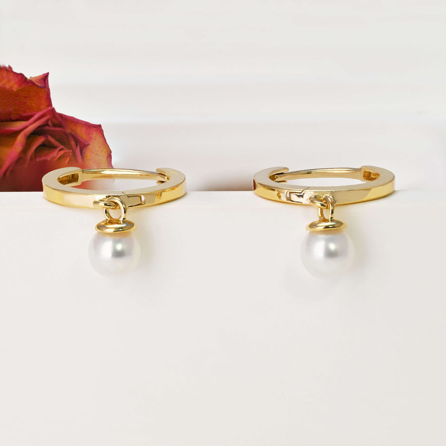 Luminous Orb Drop Earrings