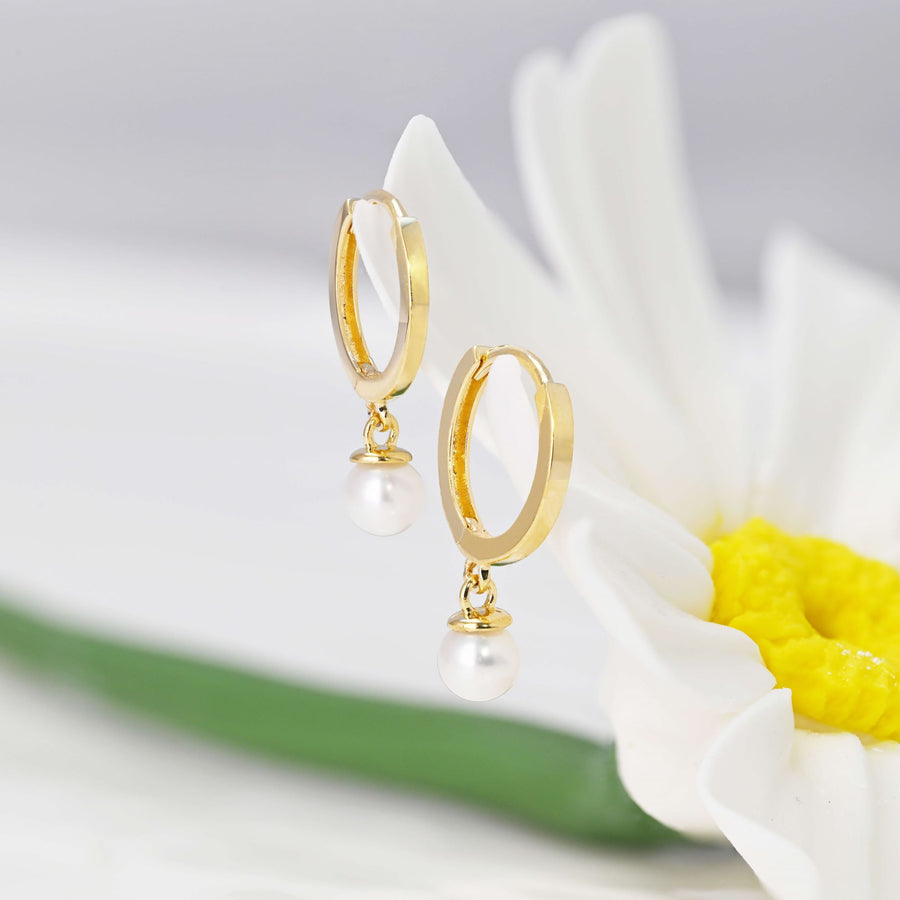 Luminous Orb Drop Earrings