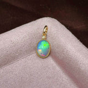 Aurora Opal Pendant