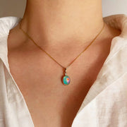 Aurora Opal Pendant
