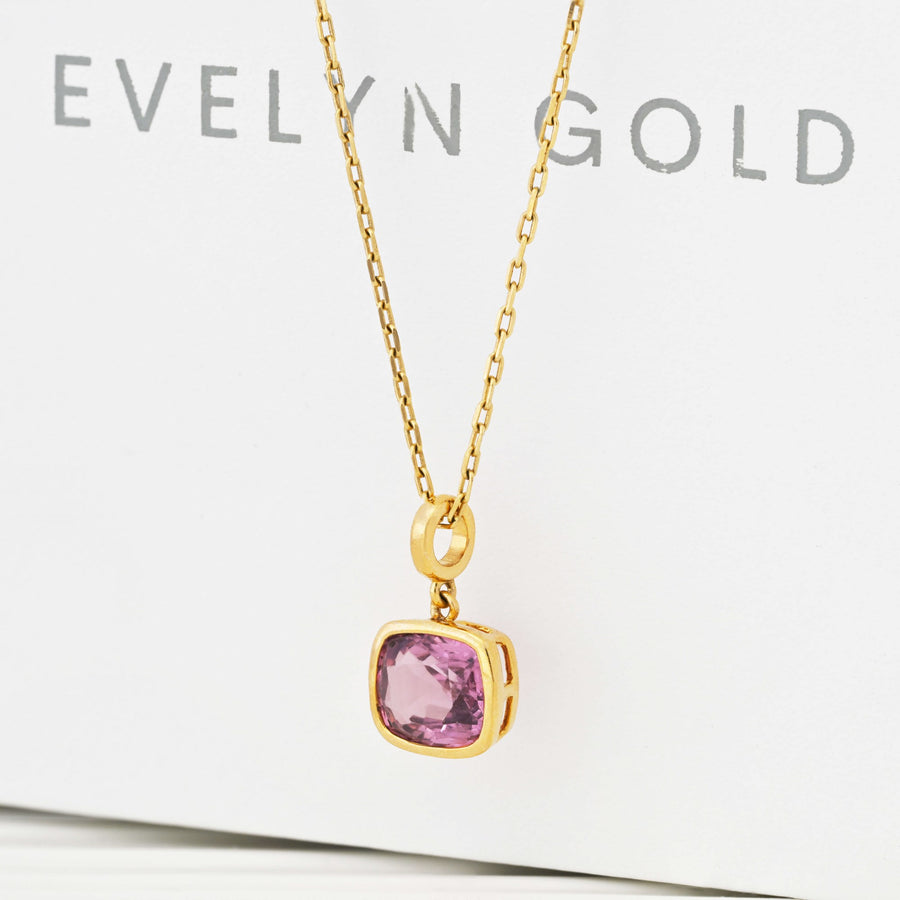 Calanthe Spinel Pendant Necklace