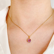 Calanthe Spinel Pendant Necklace