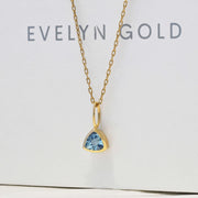 Ocean Prism Aquamarine Pendant