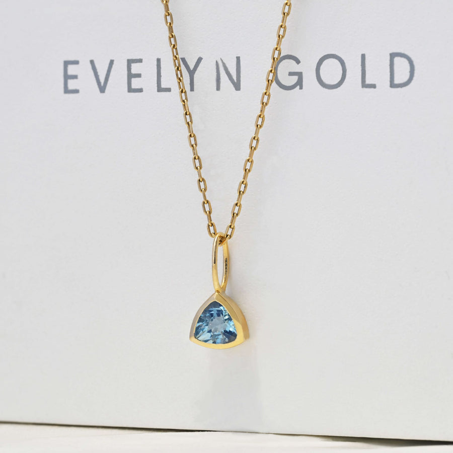Ocean Prism Aquamarine Pendant
