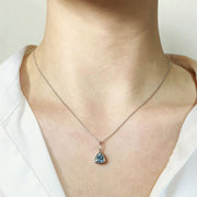 Ocean Prism Aquamarine Pendant