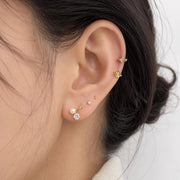 Whispering Flora Huggies | 5.5mm