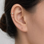 Whispering Clover Huggies | 5.5mm
